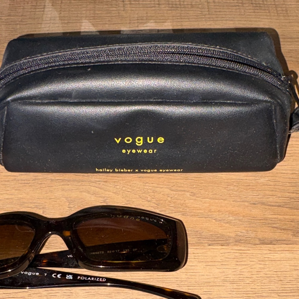 Vogue x Hailey Bieber Women's Brown Sunglasses - Picture 11 of 14